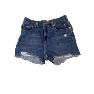 Levi's Women's Blue Denim Cut-Off Shorts Size 29 Casual